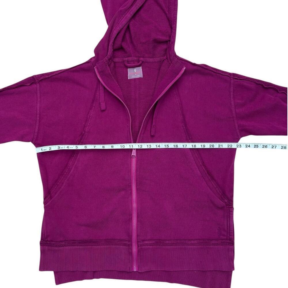 NWT Free People Movement Only One Zip Up Hoodie Size S Magenta Disco - Picture 6 of 14